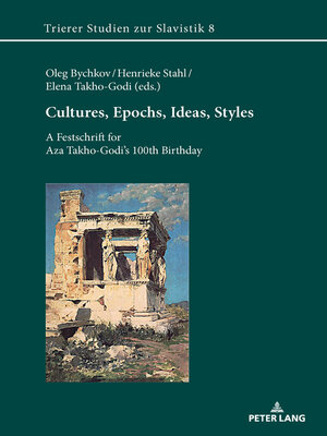 cover image of Cultures, Epochs, Ideas, Styles